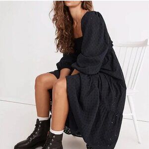 Madewel Indigo Lucie Cutout-Back Midi Dress